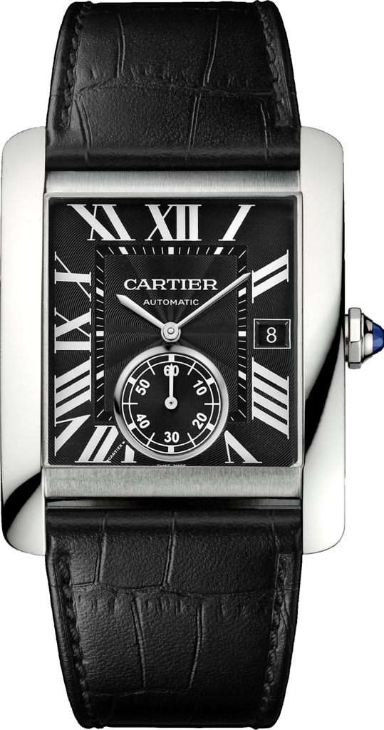 Cartier Tank MC Imitacion Relojes Con Esferas Negras Espana