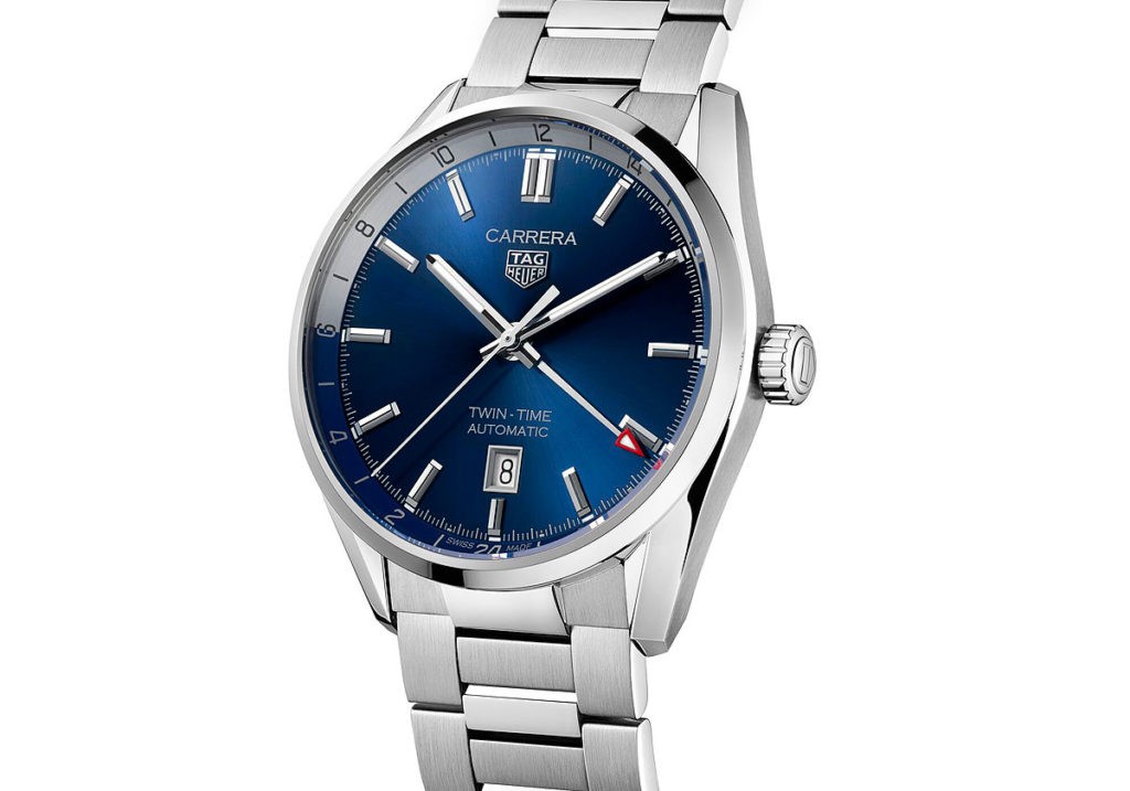 TAG Heuer Carrera ThreeHands Date 39mm Azul