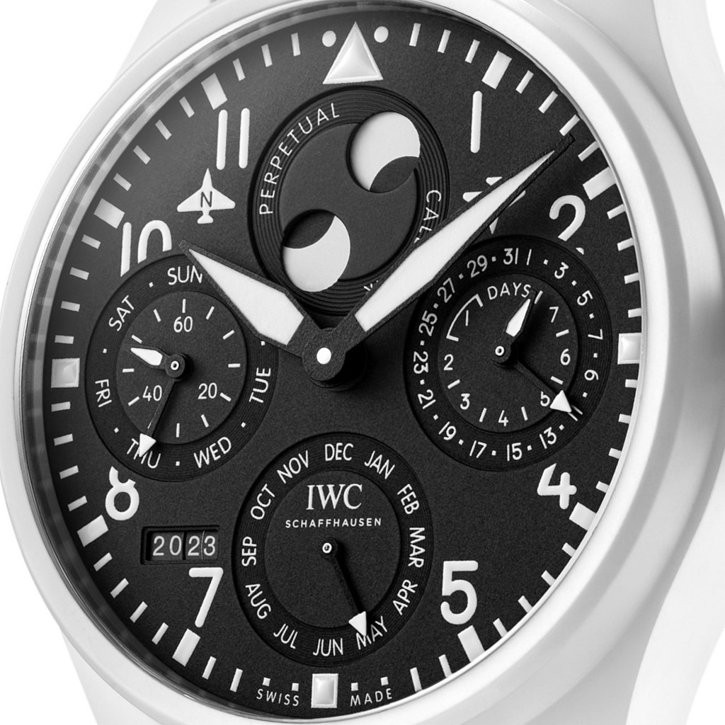 IWC Big Pilots Watch Perpetual Calendar Top Gun Lake Tahoe Replicas Relojes